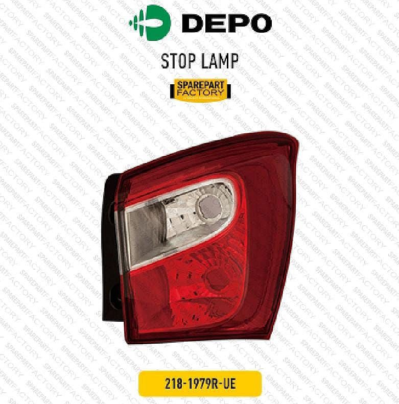Stop Lamp / Batok Lampu Rem Belakang Suzuki SX4 S-Cross 2016-ON Merk Depo unoPart ID - foto 2
