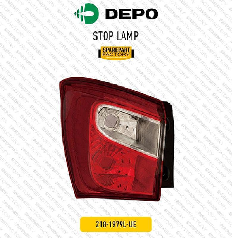 Stop Lamp / Batok Lampu Rem Belakang Suzuki SX4 S-Cross 2016-ON Merk Depo unoPart ID