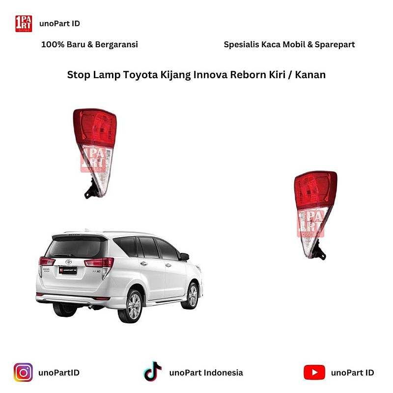 Stop Lamp / Batok Lampu Rem Belakang Toyota Kijang Innova Reborn Merk DEPO unoPart ID