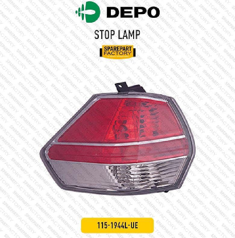Stop Lamp Batok Mika Lampu Rem Belakang Nissan Xtrail T32 2014-ON Merk Depo by unoPart ID