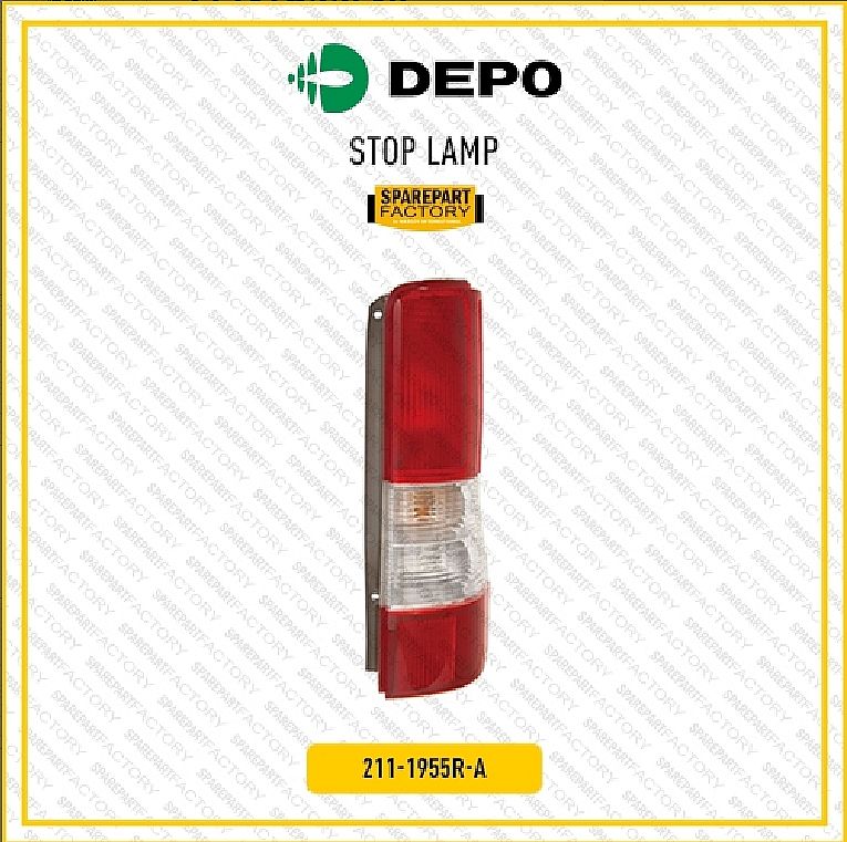 Stoplamp Stop Lamp Lampu Belakang Rem Kiri / Kanan Depo Daihatsu Granmax Grandmax Gran Grand Max  211-1955L-A 211-1955R-A