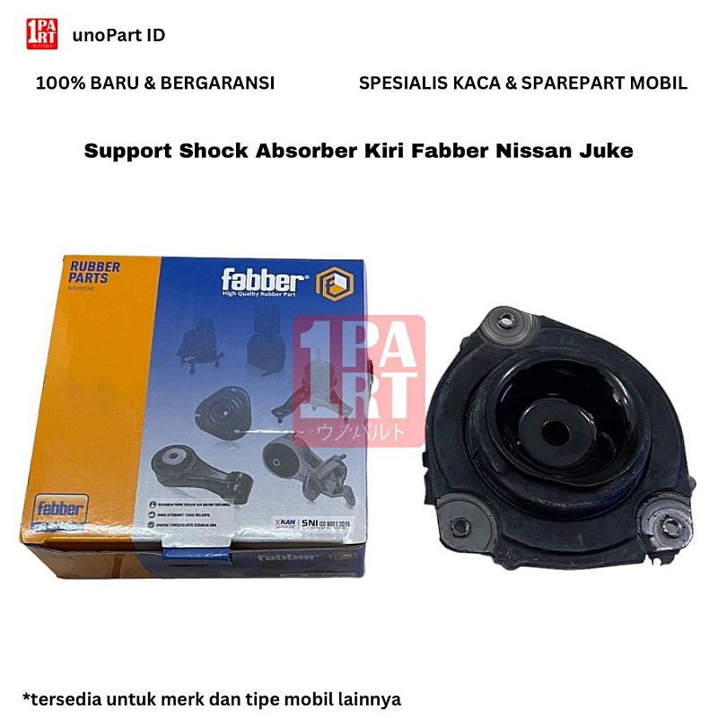Support Karet Shock Absorber Nissan Juke Kiri / Kanan 54321/20-1KA0B - foto 3