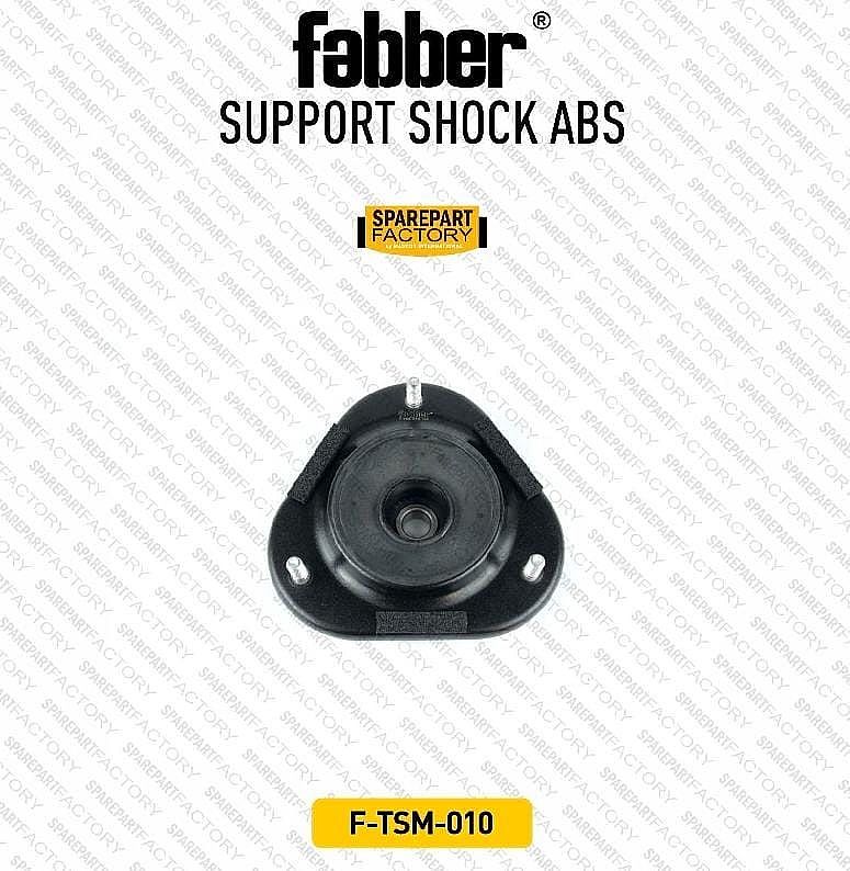Support Shock Absorber Breaker Strut Mount Fabber Toyota Great Corolla AE101 1991-1996 / All New Corolla AE111 AE112 1995-2002 / Corolla Twincam 1987-1992 AE92 EE90 SNI KAN OEM 48609-12330 4860912330 - foto 3