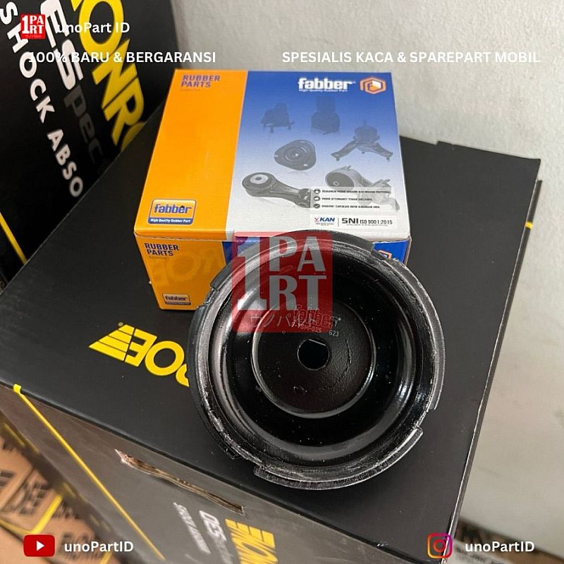 Support Shock Absorber Strut Mount Fabber Toyota All New Vios & New Yaris 14-  Lele Joker / Sienta 16-  / Etios  48609-0D130 SNI KAN OEM - foto 5