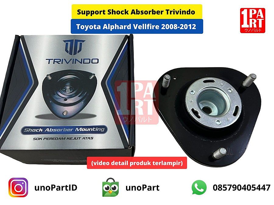 Support Shock Absorber Trivindo Toyota Alphard Vellfire 2008-2015 ANH20 OEM 48609-28040