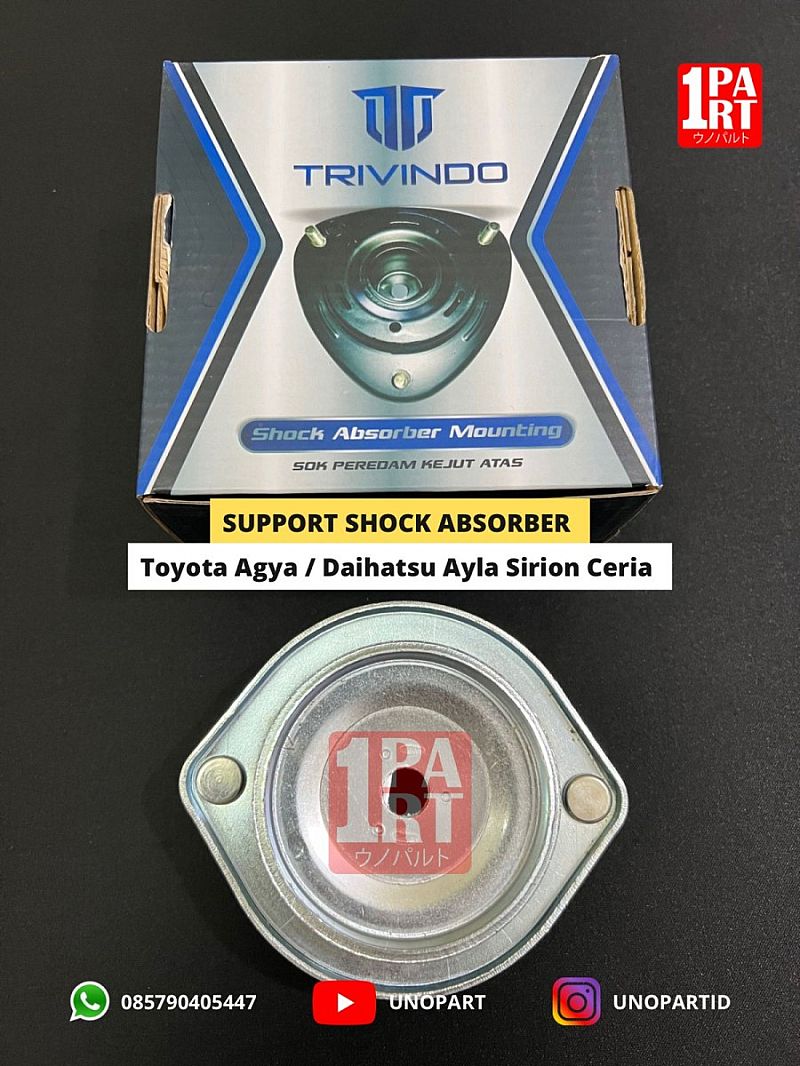 Support Shock Breaker Absorber Strut Trivindo Agya Ayla Sirion Ceria - foto 4
