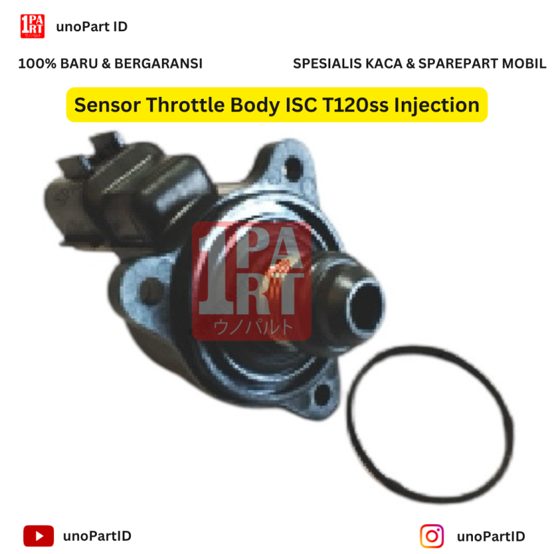 Switch Actuator Throttle Body ISC Idle Speed Control Sensor Langsam Stecker Mitsubishi T120ss T120 ss T 120ss Injeksi Injection EFI 1991-2018 SNI KAN OEM 1450A132