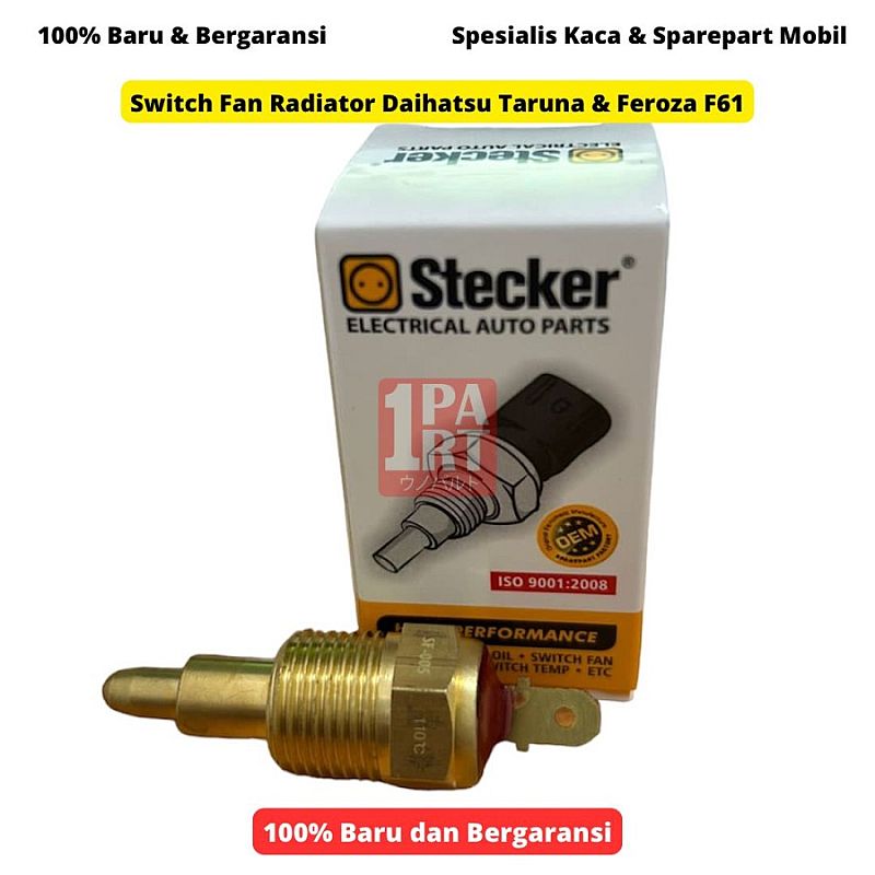 Switch Fan Kipas Radiator Stecker Daihatsu Taruna F500 / Feroza F61 SNI KAN OEM by Unopart ID - foto 2