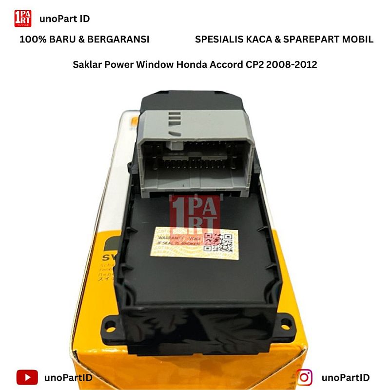 Switch Saklar Power Window Honda Accord CP2 2.4 2008-2012 35750-TC0-S12 - foto 3