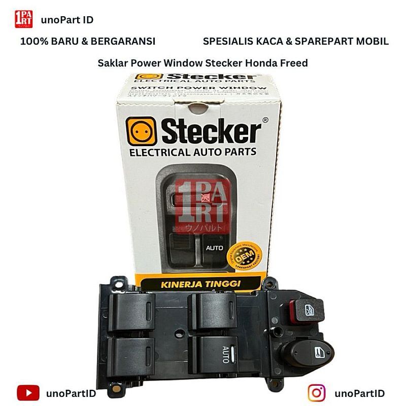 Switch Saklar Power Window Honda Freed Part No 35750-SZY-T01