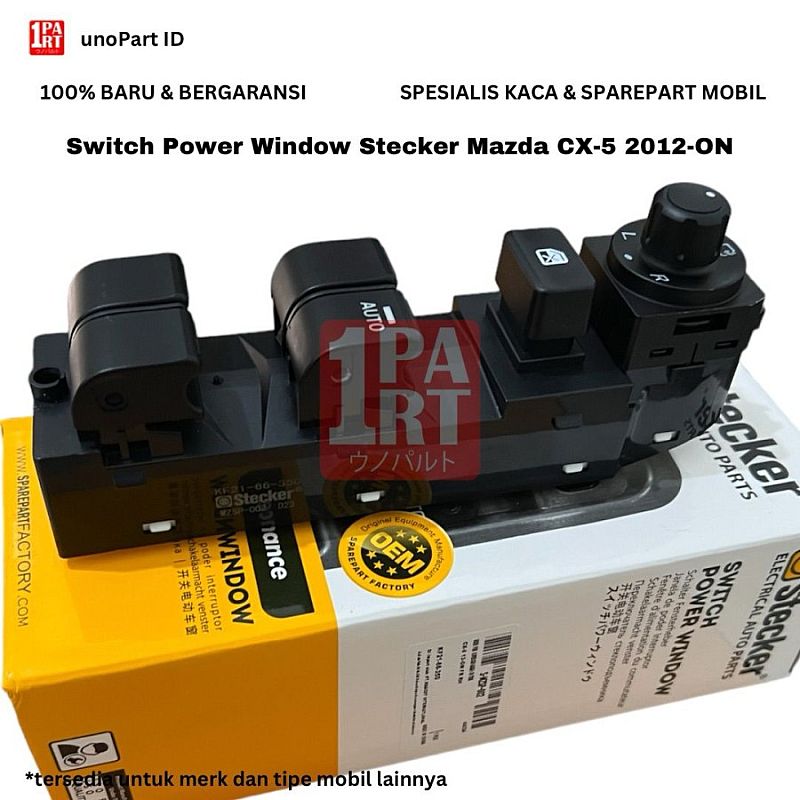 Switch Saklar Power Window Mazda CX-5 CX5 Part No KF21-66-350 Stecker - foto 3