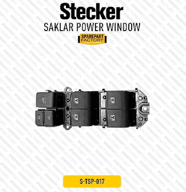 Switch Saklar Tombol Jendela Kaca Mobil Power Window Toyota Vios Gen3 New Yaris Lele Joker 2013-Ke Atas & Innova Reborn 2016-2022 Stecker SNI KAN OEM 84820-0D640