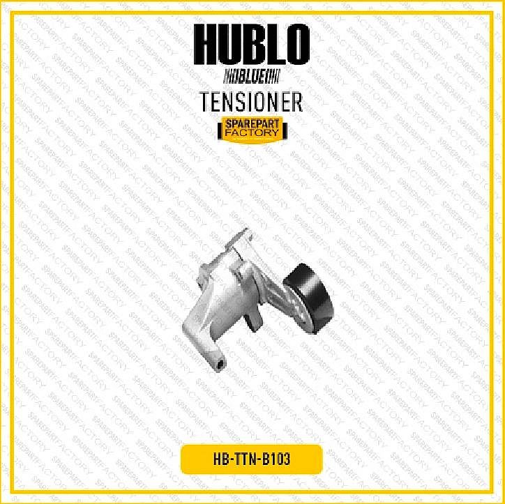 Tensioner Assy Komplit Pulley Fan V Belt Hublo Toyota Kijang Innova Fortuner Hilux Hi-Lux Hi Lux Bensin 2.0 2.7 2005-Sekarang / Rangga 2.0 2024-Ke Atas Pasti Bagus Original Replacement SNI KAN OEM 166