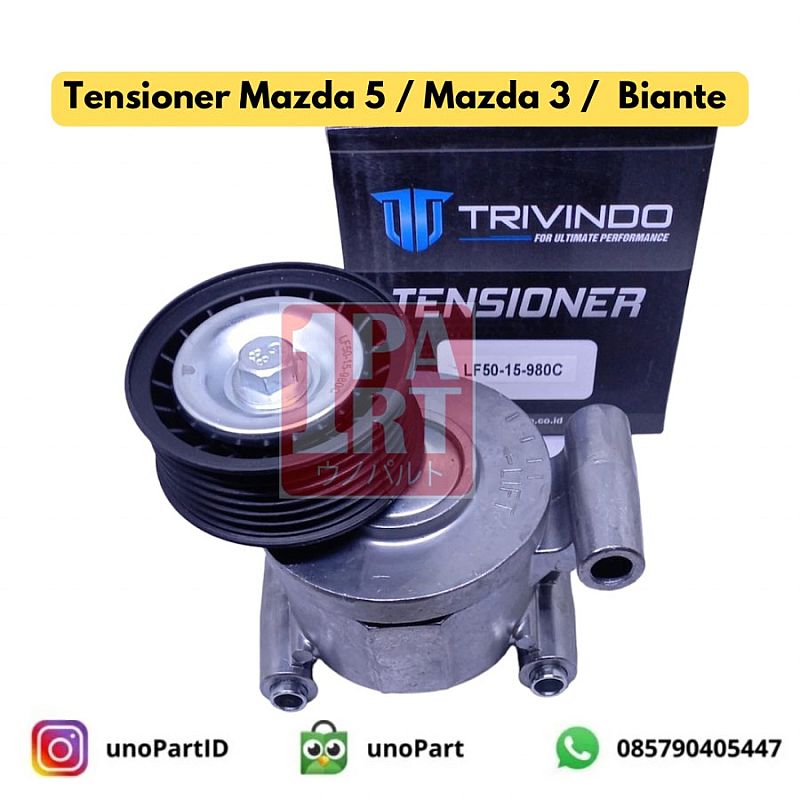 Tensioner Bearing Trivindo Mazda Biante / Mazda 3 / Mazda 5 IATF16949 Oem LF50-15-980C LF5015980C - foto 3