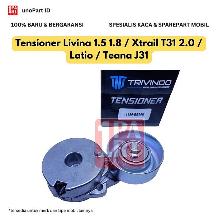 Tensioner Fan Belt Nissan Xtrail X-Trail T31 2.0 / Latio 11955-EE50 - foto 2