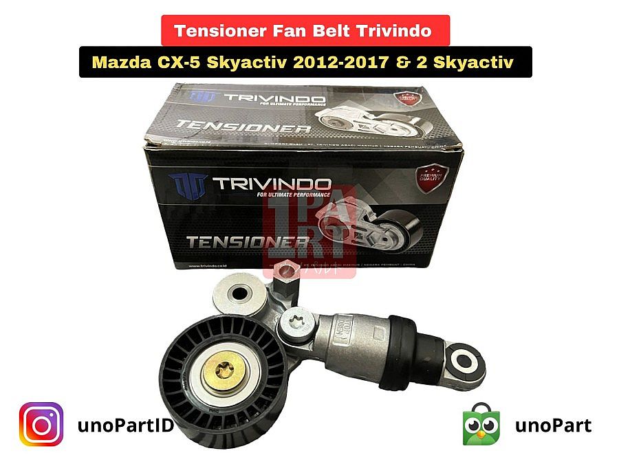 Tensioner Fanbelt Fan Belt Mazda 2 2014-ON & CX-5 CX5 CX 5 Skyactiv 2012-2017 - foto 2