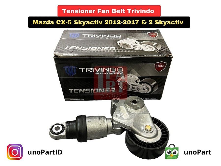 Tensioner Fanbelt Fan Belt Mazda 2 2014-ON & CX-5 CX5 CX 5 Skyactiv 2012-2017