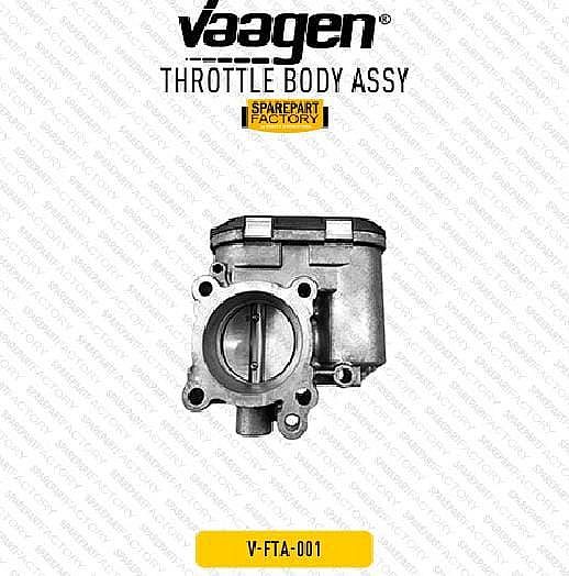 Throttle Body Assy Ford Fiesta 2008-2017 Vaagen Part No 8V51-531-503A Tanpa Garansi
