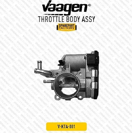 Throttle Body Assy Hyundai i10 / i20 / Kia All New Picanto / Rio 1.2 Merk Vaagen Part No 35100-04200 Tanpa Garansi