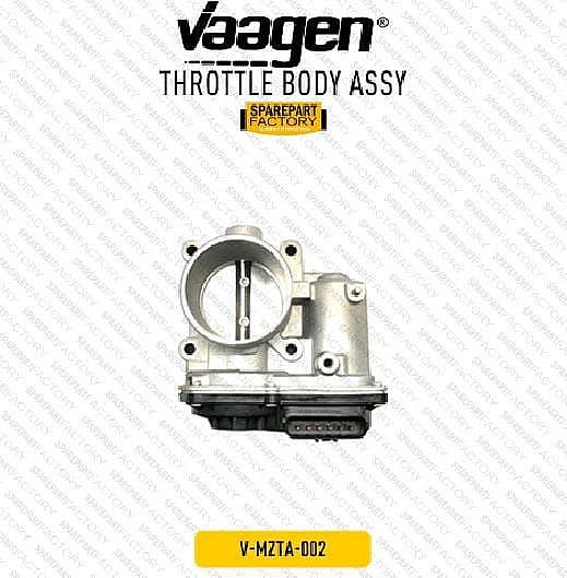 Throttle Body Assy Mazda 2 Skyactiv / CX 5 CX5 2.0 2012-2016 Merk Vaagen Part No ZJ38-13-640 / P501-13-640 Tanpa Garansi