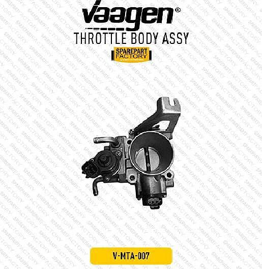 Throttle Body Assy Mitsubishi T120SS Injeksi 2005-2019 Merk Vaagen Part No MD619857 Tanpa Garansi