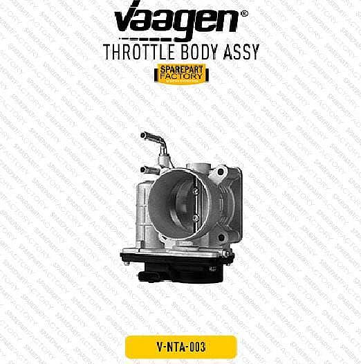 Throttle Body Assy Nissan Xtrail T31 2.5 2008-2013 Merk Vaagen Part No 16119-JA00A Tanpa Garansi