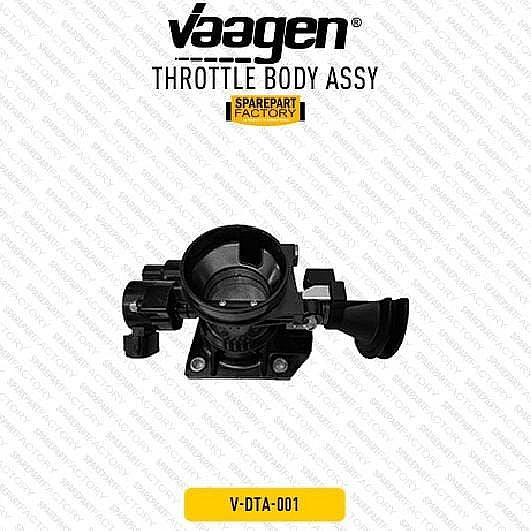 Throttle Body Assy Toyota Agya Daihatsu Ayla Merk Vaagen Part No 22210-B6010 Tanpa Garansi