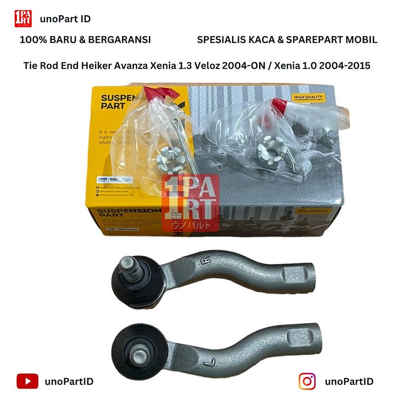 Tie Rod End Grand Great All New Xenia Avanza 1.3 1.5 04-21 / Veloz 11-21 / Xenia 1.0 Power Steering - foto 5