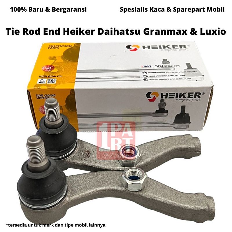 Tie Rod End Heiker Daihatsu Granmax Grandmax Gran Grand Max Luxio Part No 45046/45047-D9280 - foto 5