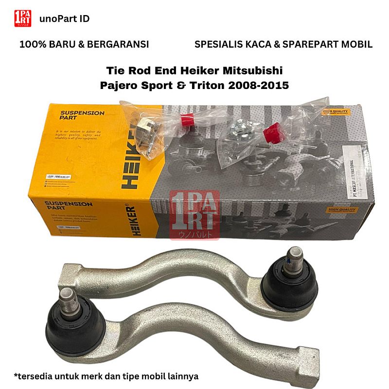 Tie Rod End Heiker Mitsubishi L200 Triton / Pajero Sport 2008-2015 / All New Pajero Sport ANPS 2016-Ke Atas SNI KAN OEM 4422A009 4422A010 - foto 4