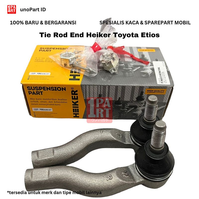 Tie Rod End Heiker Toyota Etios SNI KAN OEM 45046-09681 45047-09681 - foto 4