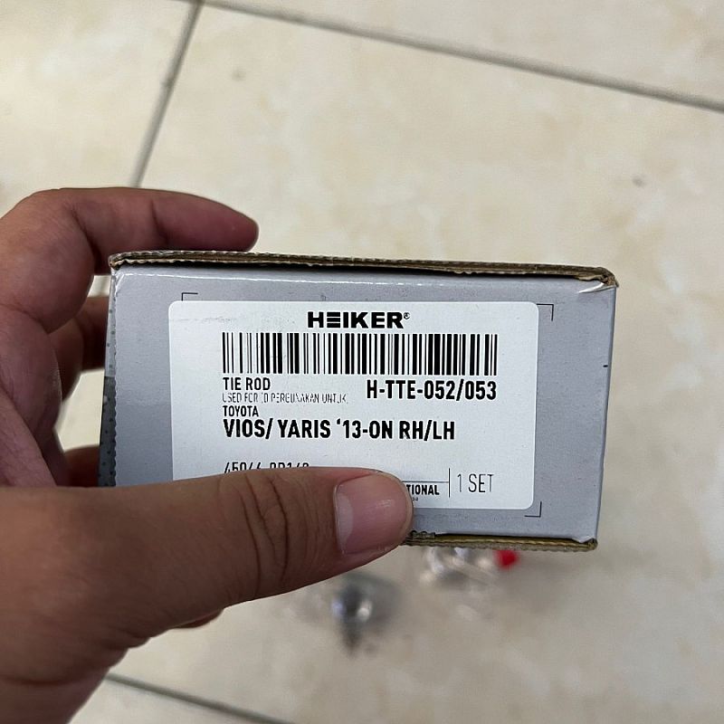Tie Rod End Heiker Toyota Vios Yaris 2013-ON / Sienta SNI 45046-0D140 - foto 3