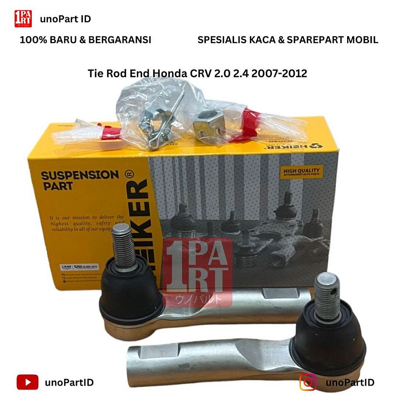 Tie Rod End Honda All New CRV Gen 3 RE 2007-2012 2.0 2.4 1 Set Kiri Kanan SNI KAN OEM 53540-SWA-A02 - foto 4