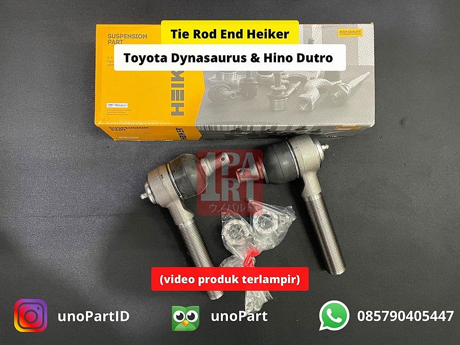 Tie Rod End Toyota Dyna Saurus / Hino Dutro 1 Set Kiri Kanan - foto 2