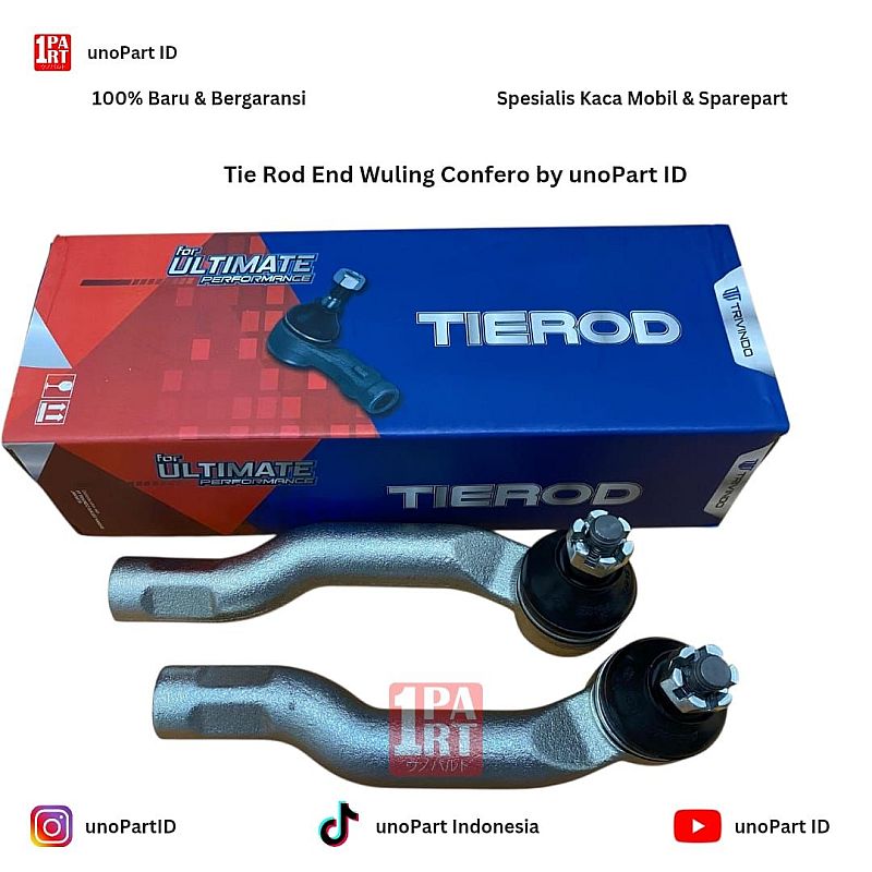 Tie Rod End Trivindo Wuling Confero OEM Part No 24545515 24545522