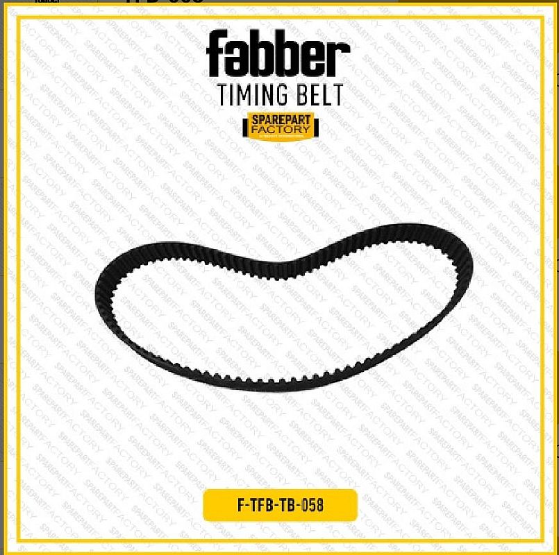 Timing Belt Fabber Toyota Fortuner Diesel 2.5 / Hilux 1KD 2KD Diesel / Innova 2KD Diesel  2005-2015 / Landcruiser 3.0 95-02 / Prado 3.0 06-09 SNI KAN OEM 13568-30011