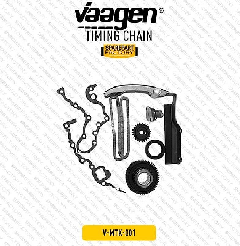 Timing Chain Mitsubishi L200 / Triton 2.8 05-15 Vaagen No ME190020 - foto 4