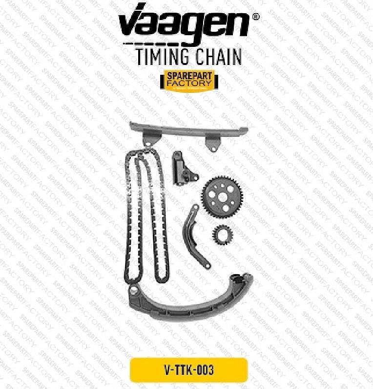 Timing Chain Rantai Keteng Kambrat Vaagen Toyota Daihatsu Avanza All New Grand Great Avanza Gen1 Gen2 Gen3 1.3 04-21 / Granmax Gran Grandmax Grandmax  1.3 / Sirion 18-Ke Atas SNI KAN OEM 13506-97401