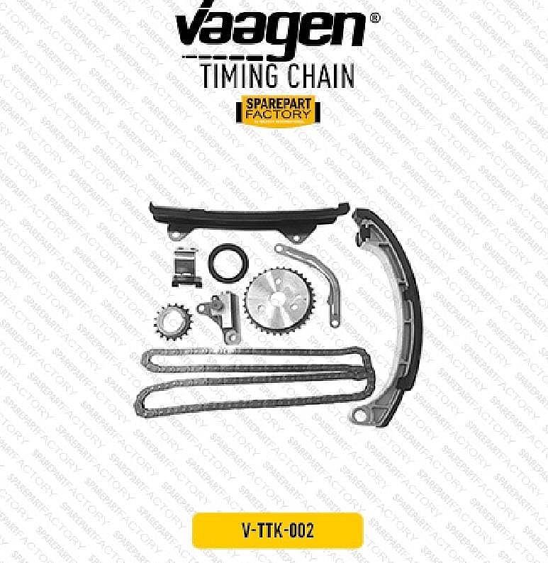 Timing Chain Rantai Keteng Kambrat Vaagen Toyota Daihatsu Avanza All New Grand Great Avanza Gen1 Tipe S Gen2 Gen3 Veloz Tipe G 1.5  04-21 / Rush Terios Konde Gen1 06-17 / New Rush Terios Gen2 18-Ke At - foto 4