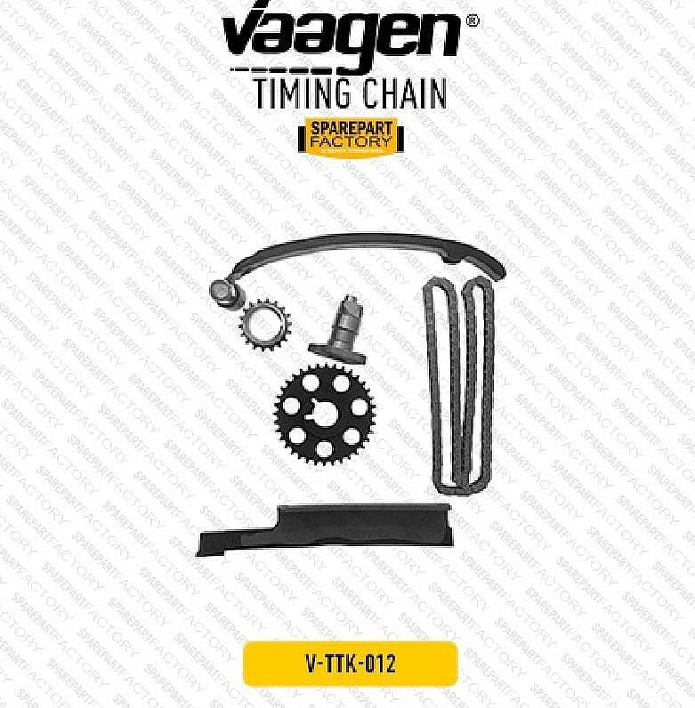 Timing Chain Rantai Keteng Kambrat Vaagen Toyota Kijang 7K 2.0 2000-2004 SNI KAN OEM 13506-13020 1350613020 - foto 5