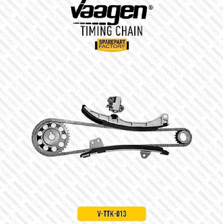 Timing Chain Rantai Keteng Kambrat Vaagen Toyota Vios Limo Yaris 2003-2013 13506-0M020 - foto 2