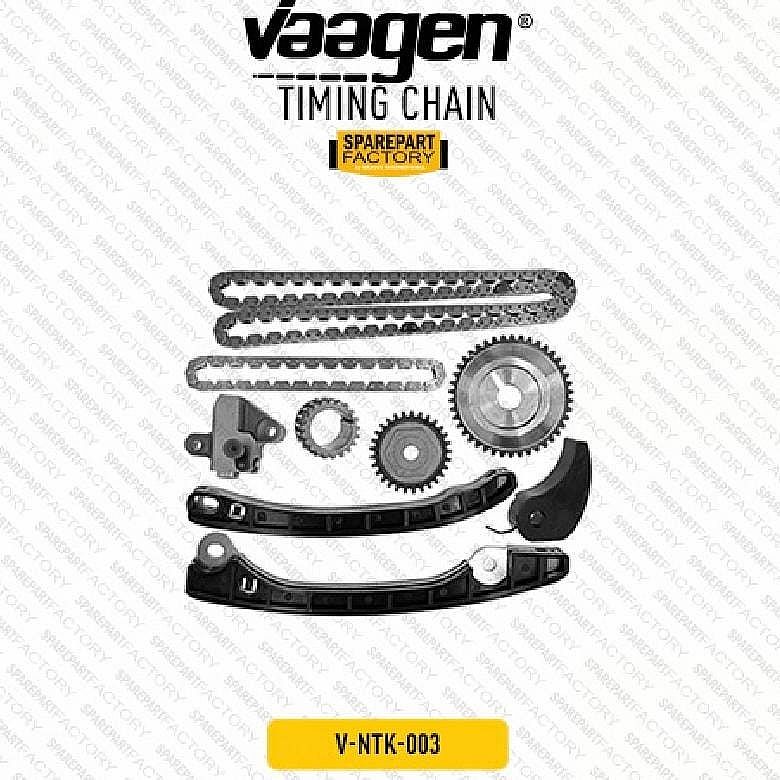Timing Chain Rantai Keteng Vaagen Nissan Livina 1.5 06-17 Part No 13028-ED000 - foto 5