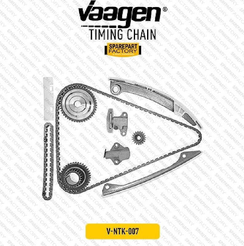 Timing Chain Vaagen Nissan Xtrail T31 / Terrano 08-13 13028-03G00 - foto 4