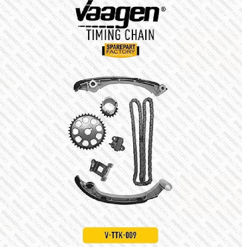 Timing Chain Vaagen Toyota Innova Fortuner Hilux 1TR 05-15 13506-0C010 - foto 4