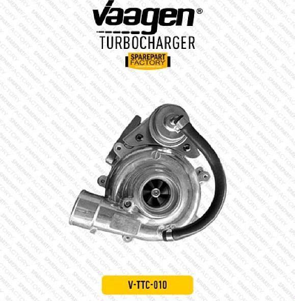 Turbo Toyota Hiace Commuter 2013-2018 Merk Vaagen Turbocharger Assy Part No 17201-30080 / 17201-0L100 by unoPart ID