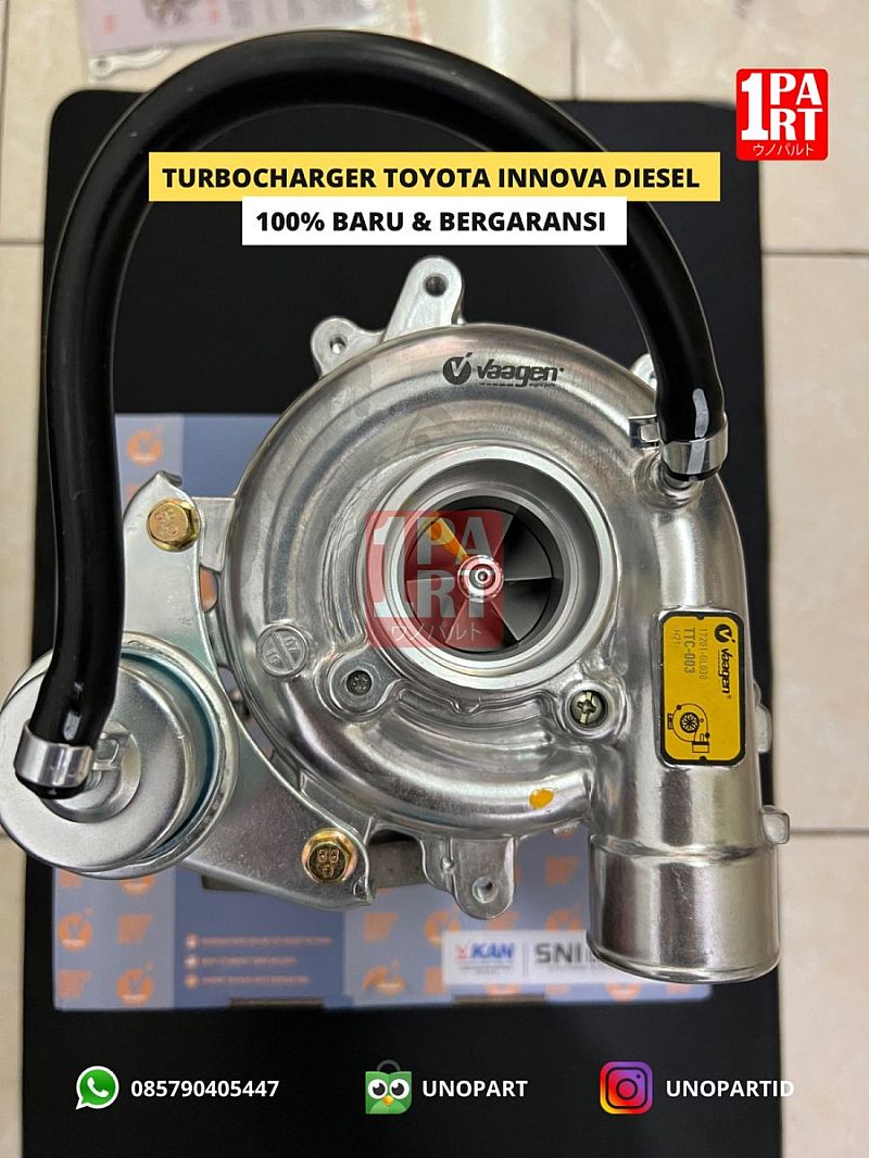 Turbocharger Turbo Charger Vaagen Toyota Innova Fortuner Diesel Part No 17201-0L030 - foto 5