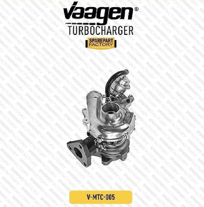 Turbocharger Turbo Vaagen Mitsubishi Pajero Sport Exceed GLX / Triton 2.5 2008-2015 / Triton GLX GLS 2015-2018 SNI KAN OEM 1515A029 - foto 2