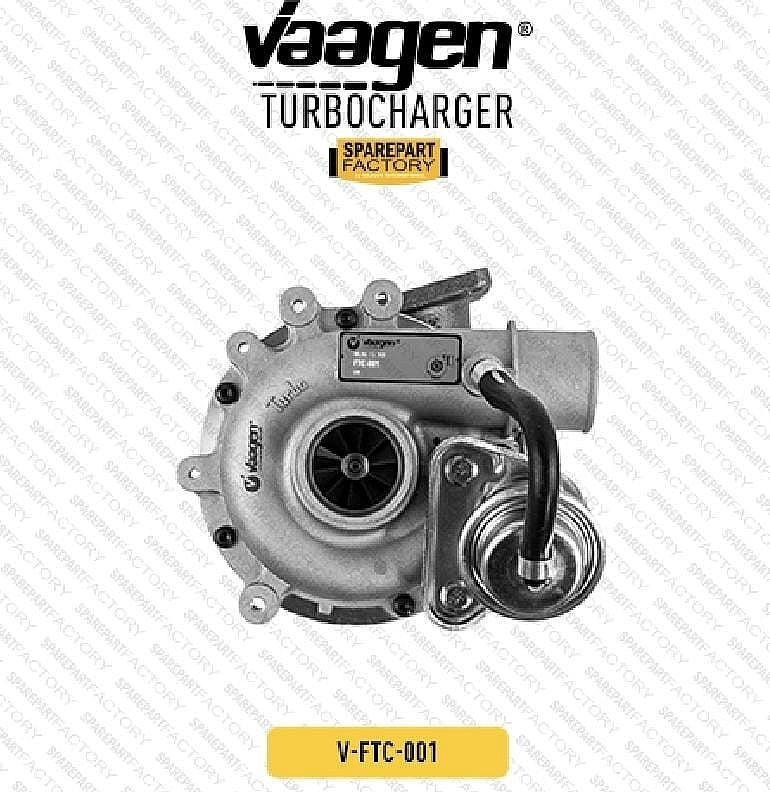 Turbocharger Vaagen Ford Ranger 2.5 100% Baru Part No WL84-13-700 - foto 5