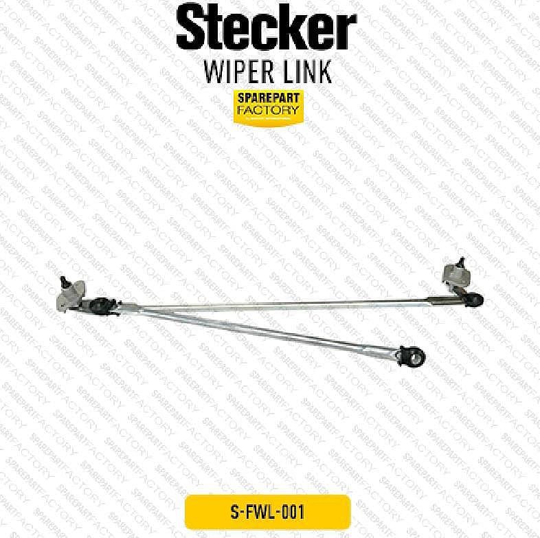 UH71-67360 Wiper Link Gagang Batang Wiper Ford Ranger 2004-2011 / Mazda BT-50 Merk Stecker unoPart ID
