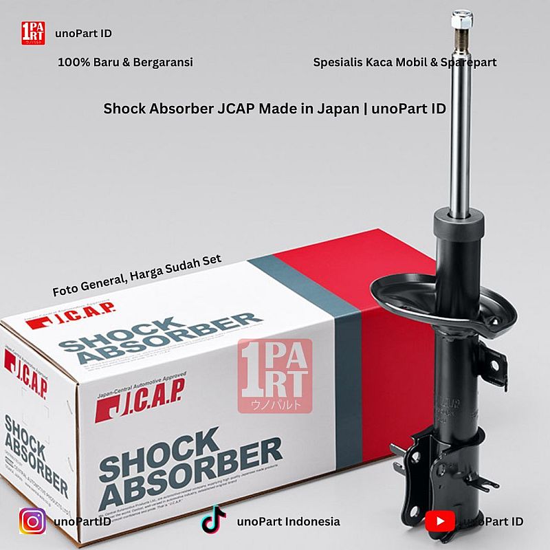UR58-28-700 Shock Breaker Belakang Ford Ranger 4x2 Merk JCAP Japan Shock Absorber by unoPart ID
